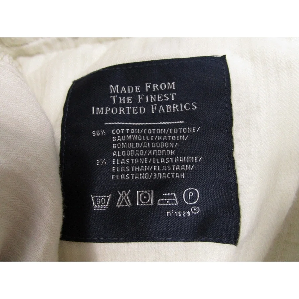 Polo Ralph‎ Lauren Pants Mens 36x32 Beige Stretch Custom Fit Preppy Chino
